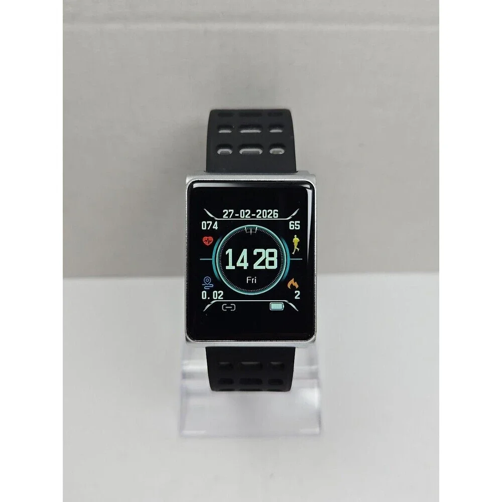 Stauer Smart Watch 42832 Touchscreen Fitness Tracker Heart Rate Sleep 3ATM IOS
